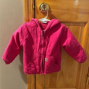 Carhartt Vibrant Pink Toddler Jacket